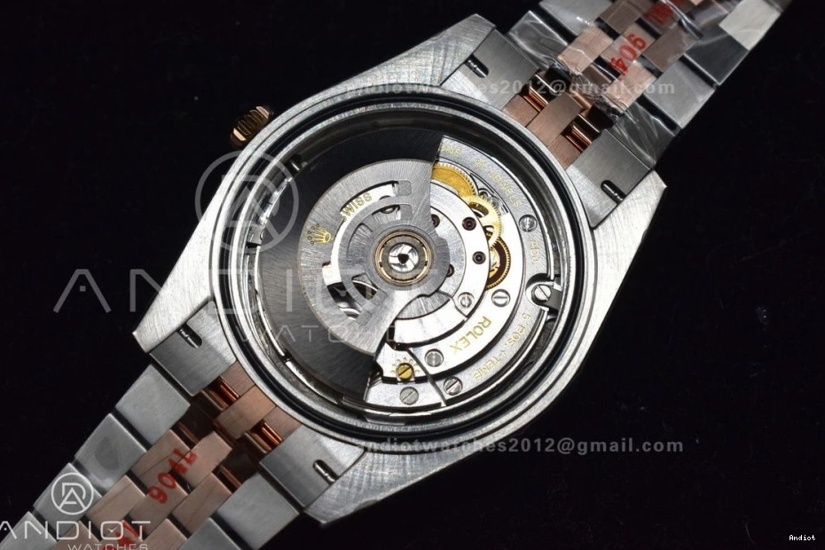 Brown RG VSF on 904L Bracelet 126331 Jubilee Steel SS 1:1 41 DateJust Dial VS3235 Edition Best 0310